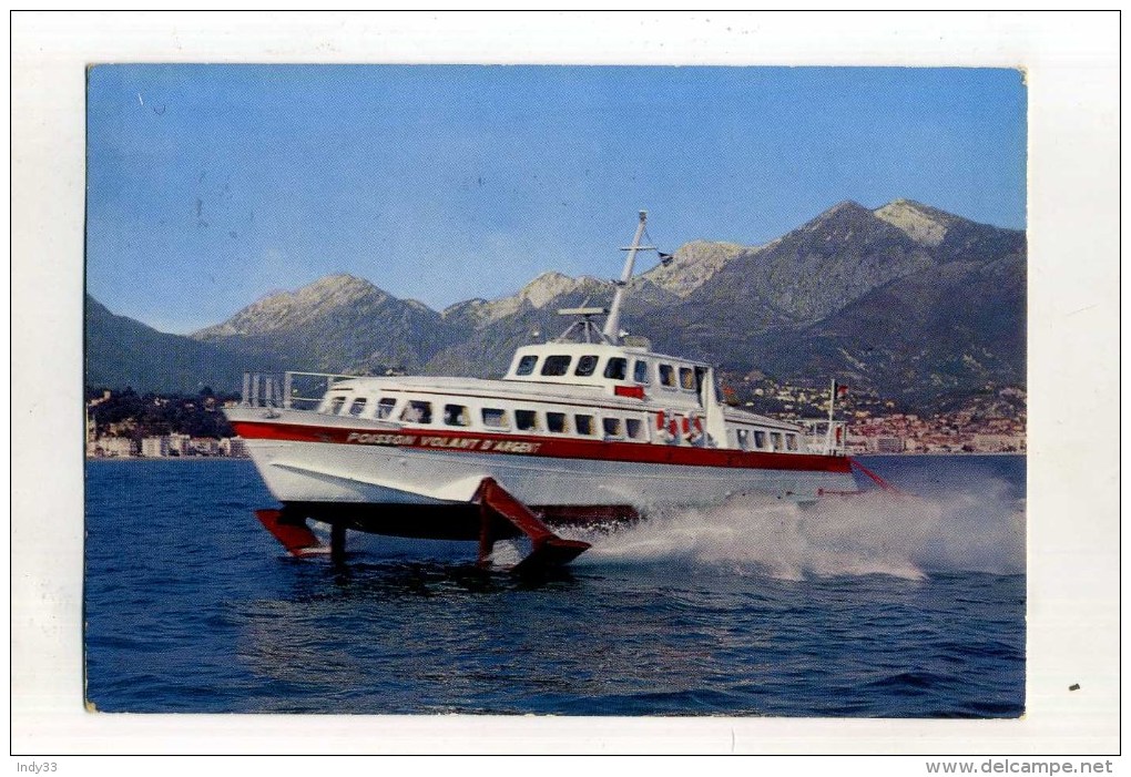 - CÔTE D'AZUR . LE POISSON VOLANT D'ARGENT . . - Aéroglisseurs