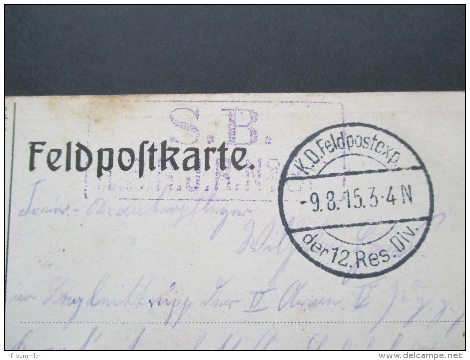 AK / Künstlerkarte 1915 Praktisch Und Bewährt Sind Feldkochherde Typ 1914 - 15 Marke Weltbrand. Skizze / Zeichnung - Material