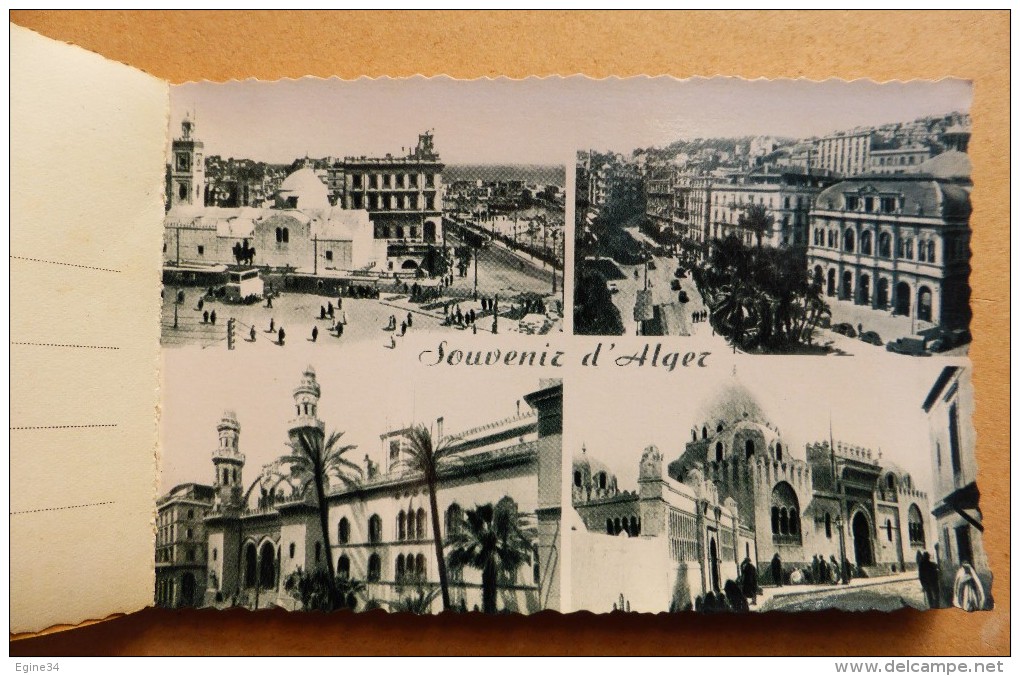 Algérie - Carnet De 40 Vues Choisies - Souvenir D'ALGER Et Du Circuit Touristique D'Algérie - - Algeri