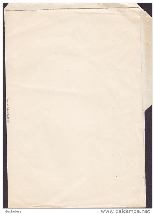 Germany DDR Postal Stationery Ganzsache Faltbrief 20 Pf. Stalinallee Unused (2 Scans) - Enveloppes - Neuves