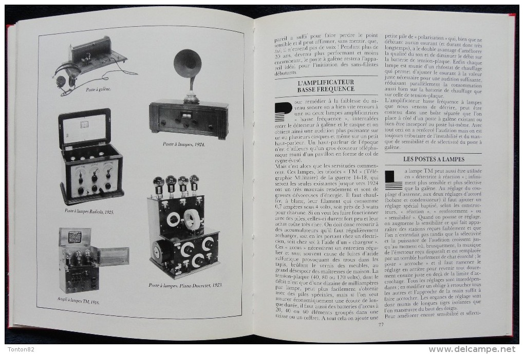 Bernard Pouzols - Quand la RADIO s'appelait " T.S.F " - RTL & Archives de l'Illustration Eric Baschet - ( 1982 ) .