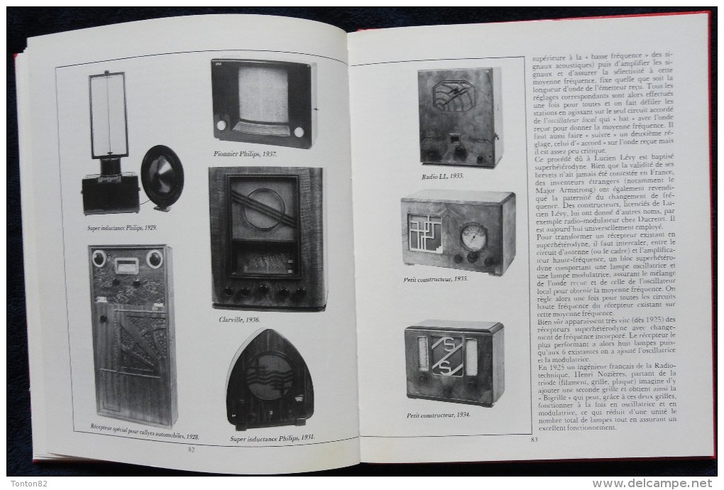 Bernard Pouzols - Quand la RADIO s'appelait " T.S.F " - RTL & Archives de l'Illustration Eric Baschet - ( 1982 ) .