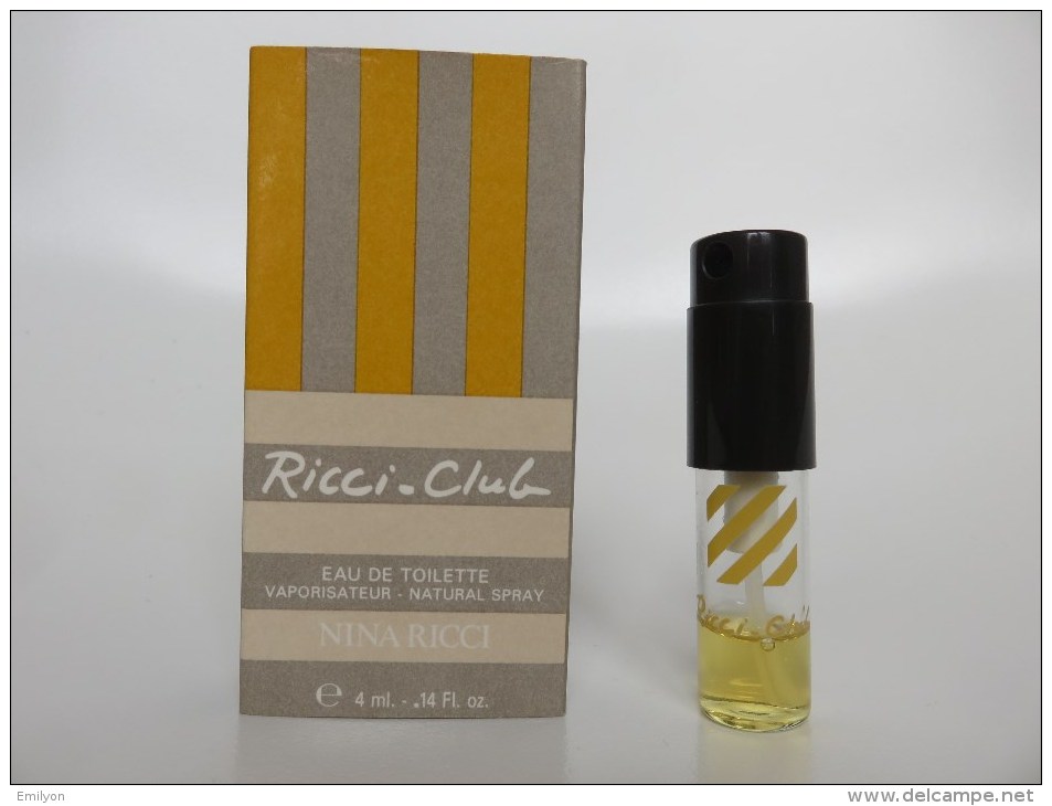 Ricci Club - Nina Ricci - Miniaturen Herrendüfte (mit Verpackung)