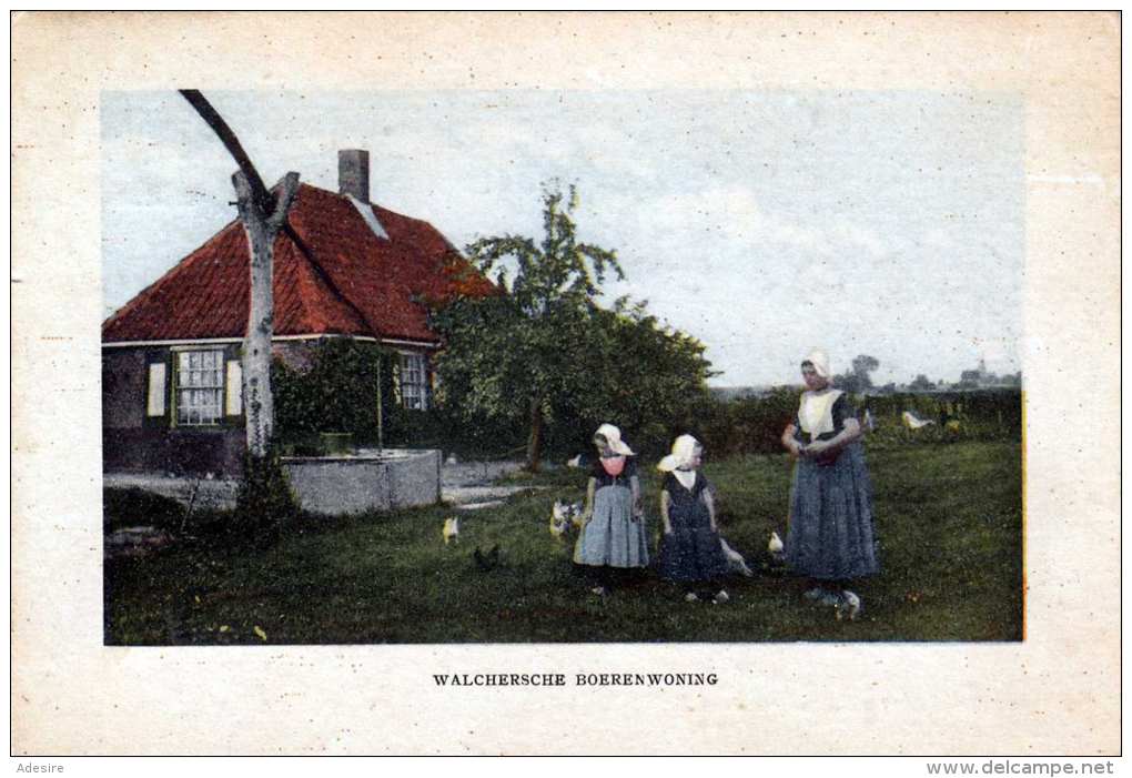 WALCHERSCHE BOERENWONING, Karte Gel.1921 - Sonstige & Ohne Zuordnung