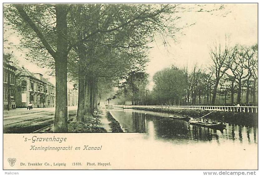 - Pays Divers - Ref -F878 - Pays Bas - Nederland - Den Haag - ´s-gravenhage - Koninginnegracht En Kanaal - - Den Haag ('s-Gravenhage)