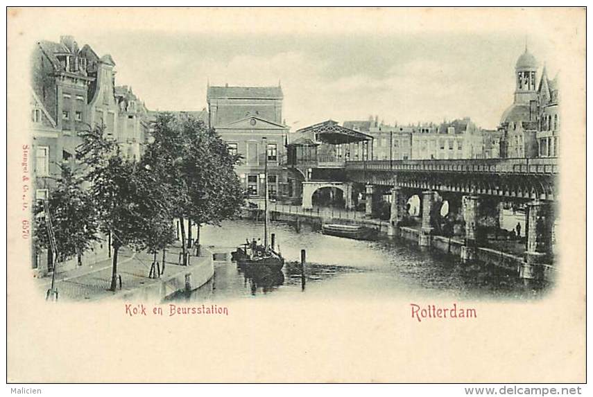 - Pays Divers - Ref - F867 - Pays Bas - Nederland - Rotterdam - Ko'k En Beustation  -  Carte Bon Etat - - Rotterdam