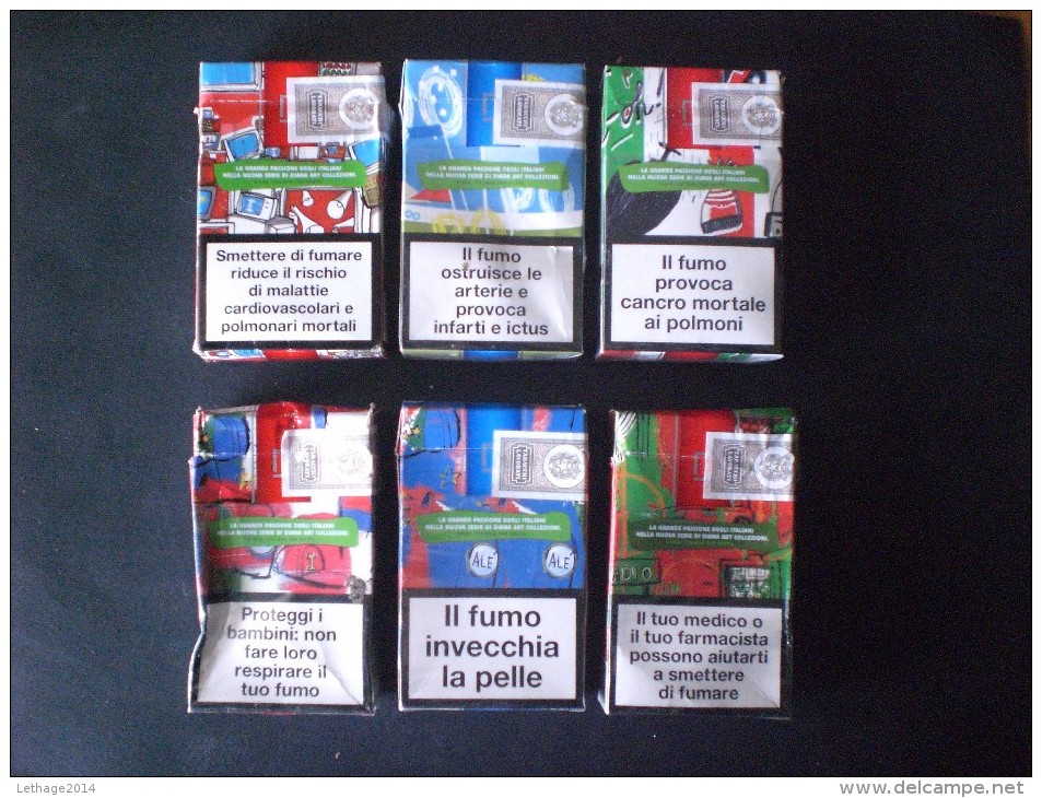 BOX SIGARETTE DIANA ANNIVERSARIO VUOTI DA COLLEZIONE EDIZIONE LIMITATA RARI !! - Empty Cigarettes Boxes