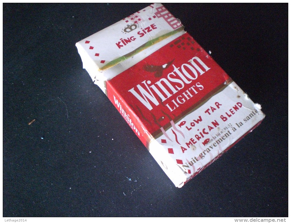 BOX SIGARETTE WINSTON ANNIVERSARIO VUOTI DA COLLEZIONE EDIZIONE LIMITATA RARI !! - Empty Cigarettes Boxes