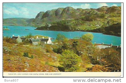 ROSS AND CROMARTY : Plockton Loch Carron And Castle Crags - Ross & Cromarty