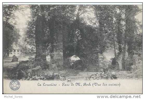 La Louvière - Parc De M Boch - Vue Des Ruines - Pas Circulé - NB - TBE - La Louvière