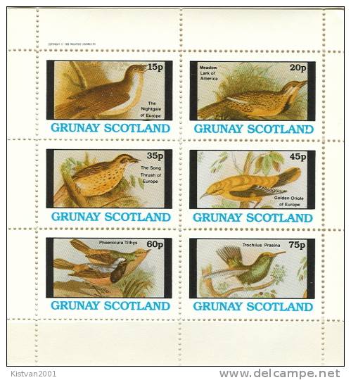 Grunay- Scotland- MNH Sheetlet, Local Issue - Local Issues