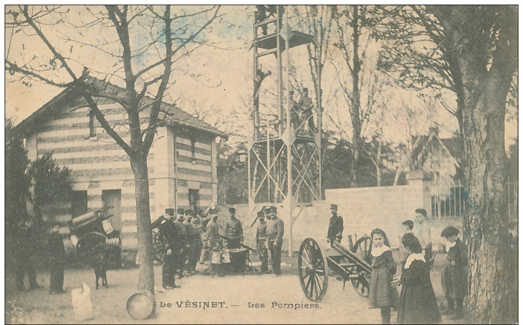 Le Vésinet. Les Pompiers - Le Vésinet