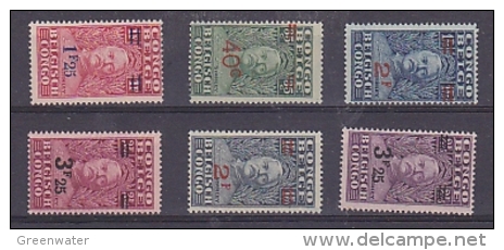 Belgisch Congo 1931 Stanley 6w Opdruk ** Mnh (27208) - Ongebruikt