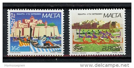 Europa CEPT Malte 1998 Y&T N°1015 à 1016 - Michel N°1041 à 1042 *** - 1998
