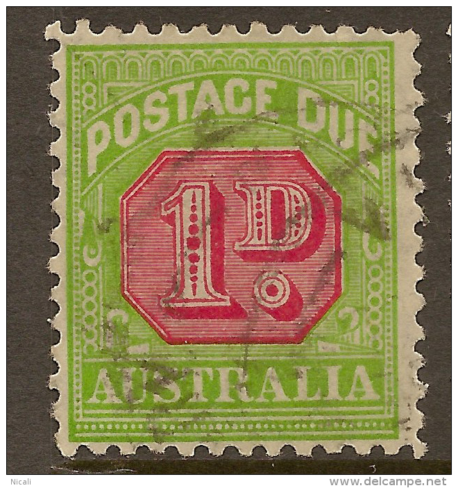 AUSTRALIA 1931 1d Postage Due SG D106 U #RN51 - Usati