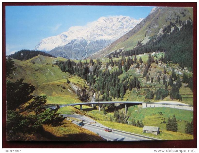 Hinterrhein (GR) -  San Bernardino Passstrasse - Hinterrhein