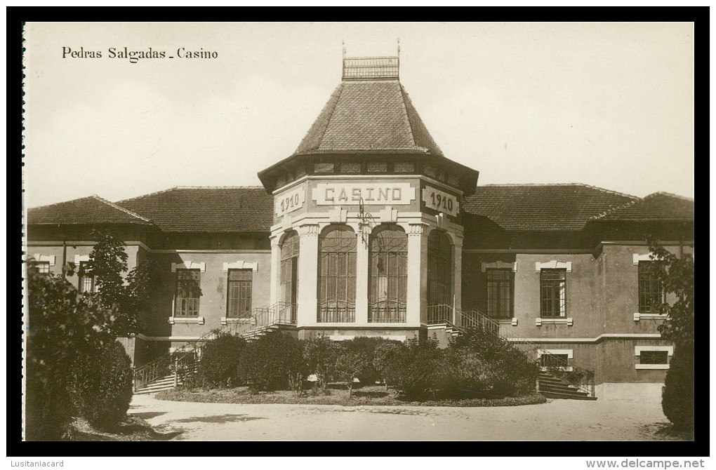 VILA POUCA DE AGUIAR - PEDRAS SALGADAS - CASINOS - ( Ed. Elisa Branca Pereira) Carte Postale - Vila Real