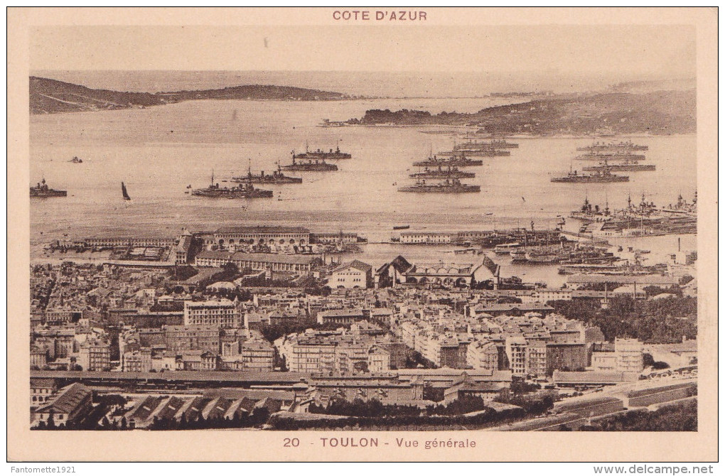 TOULON VUE GENERALE (DIL151) - Toulon