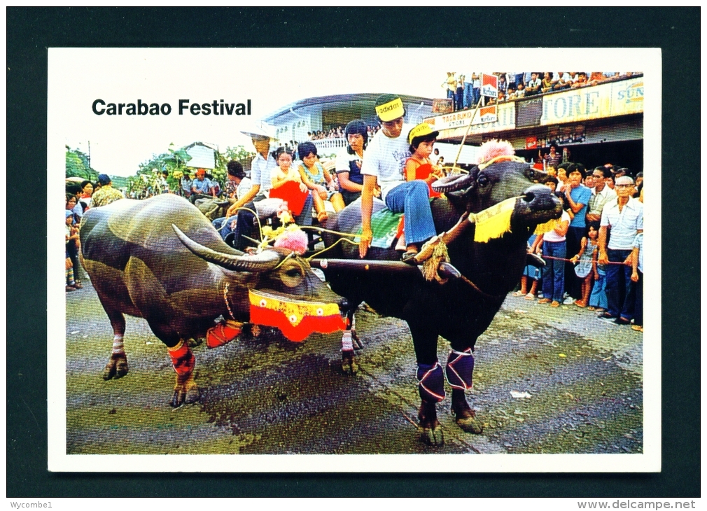 PHILIPPINES  -  Pulilan  Carabao Festival  Unused Postcard - Philippinen