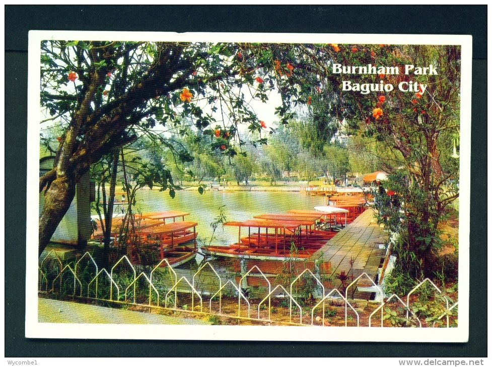 PHILIPPINES  -  Baguio City  Burnham Park  Unused Postcard - Philippines