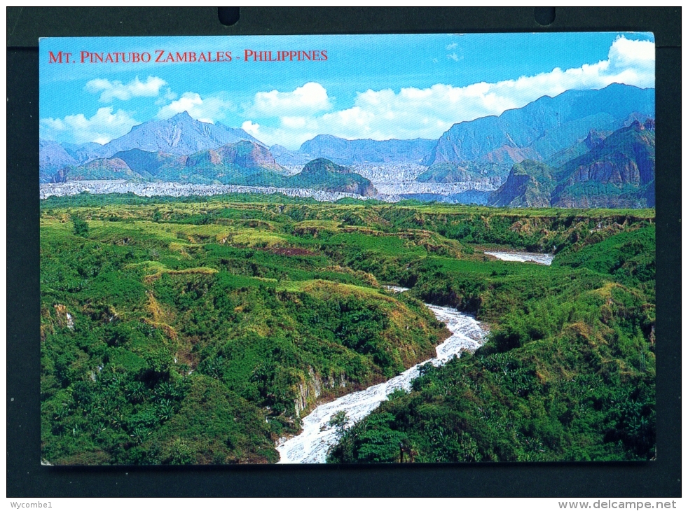 PHILIPPINES  -  Zambales  Mt Pinatubo  Unused Postcard - Philippines