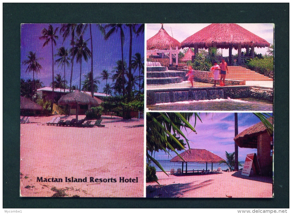 PHILIPPINES  -  Mactan Island  Resorts Hotel  Unused Postcard - Philippines