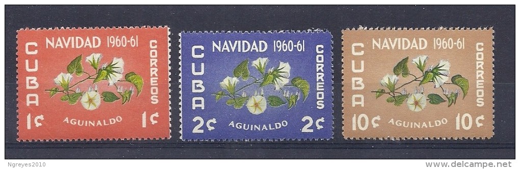 150025323  CUBA. YVERT    Nº  547/9   **/MNH - Nuevos