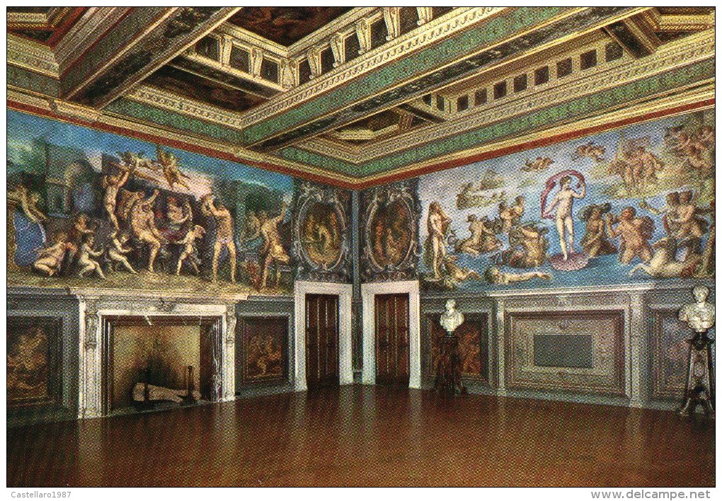 Firenze - Palazzo Vecchio - Giorgio Vasari - C. Gherardi - Sala Degli Elementi - Firenze (Florence)