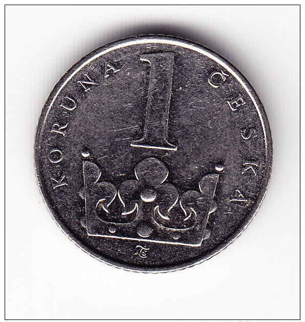 1996 Czech Republic 1 Crown  Coin - Czech Republic