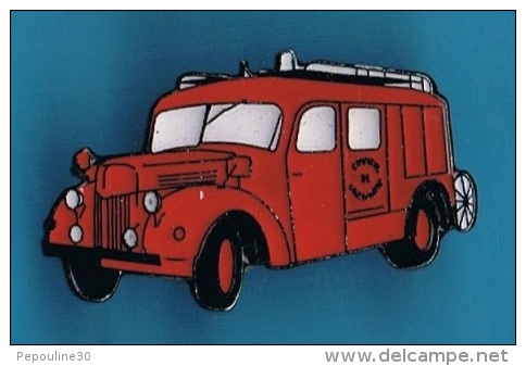 PIN'S //  ** CAMION POMPIERS ** FPT ** BERLIET ** GLC ** . (&copy; Qualité Collectors Série Limitée) - Bomberos