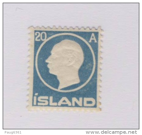 ISLANDE 1912  YVERT N°70  NEUF MH* - Neufs