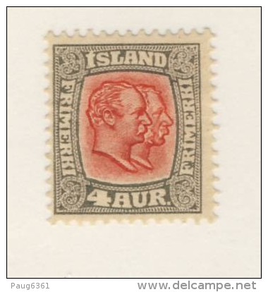 ISLANDE 1907/08   YVERT N°49 NEUF NG - Unused Stamps