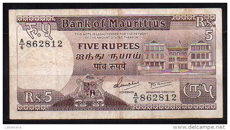 Maurice 3 Billets - Mauritius