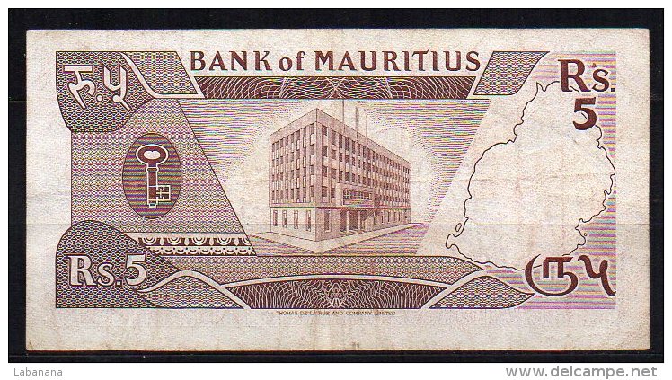 Maurice 3 Billets - Mauritius