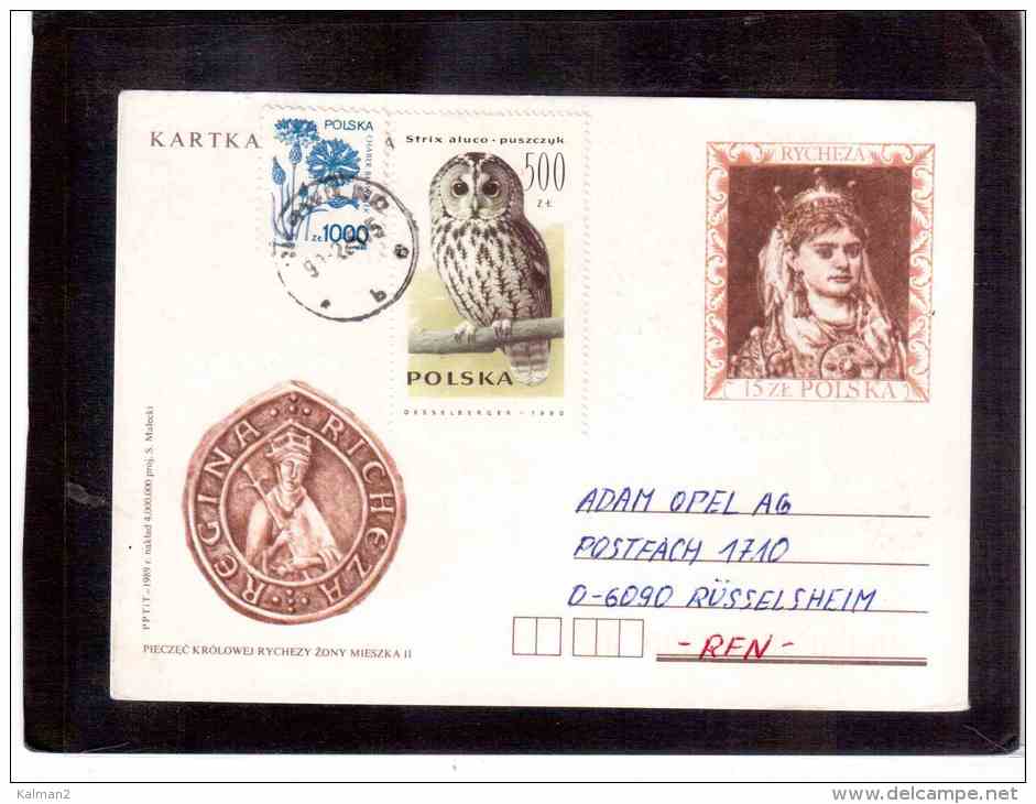 INT.391 -     /        ENTIRE WITH INTERESTING POSTAGE  -  MICHEL P.1004 - Postwaardestukken