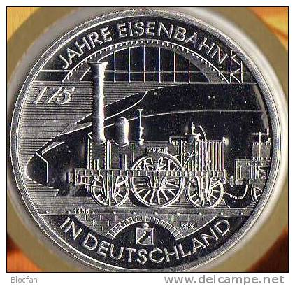 175 Jahre Eisenbahn Deutschland Numisblatt 5/2010 Mit BRD 2833 10-KB SST 39€ Adler-Zug In Nürnberg Nach Fürth Bf Germany - Other & Unclassified