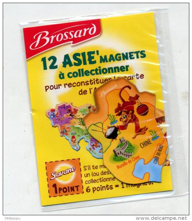 Magnet Brossard Asie Singe - Magnets