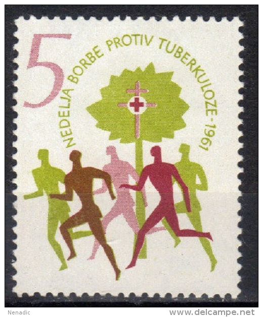 Yugoslavia,TBC 1961.,MNH - Unused Stamps