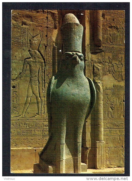 EGYPTE - EDFOU - Statue Du Dieu HORUS - NON Circulé - Not Circulated - Nicht Gelaufen. - Idfu