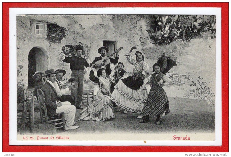 ESPAGNE  --  GRANADA -- Danza De Gitanos - Granada