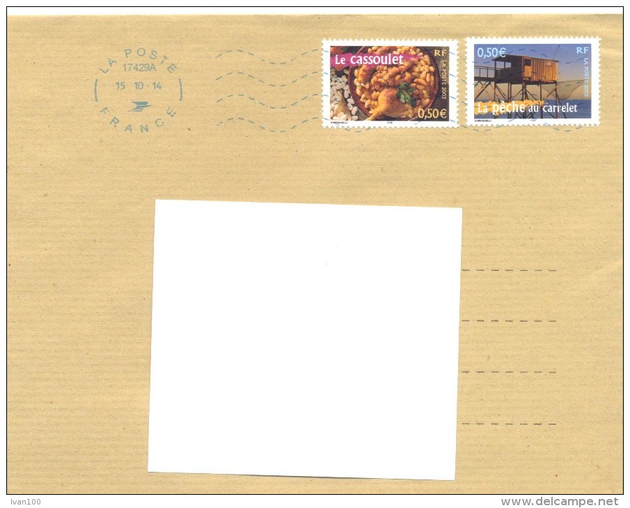 2014. France, The Letter By Ordinary Post To Moldova - Brieven En Documenten