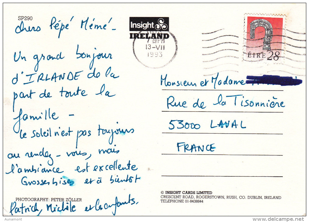 Reino Unido--Irlanda--1993----a, Laval, Francia - Otros & Sin Clasificación