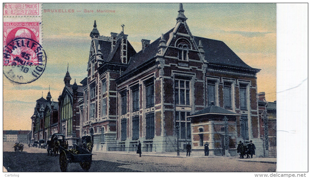 Bruxelles. Gare Maritime - Monumenti, Edifici