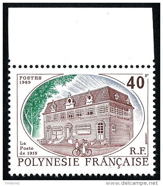 POLYNESIE 1988 - Yv. 323 ** SUP Bdf  Cote= 1,20 EUR - La Poste De 1915 ..Réf.POL22452 - Ungebraucht