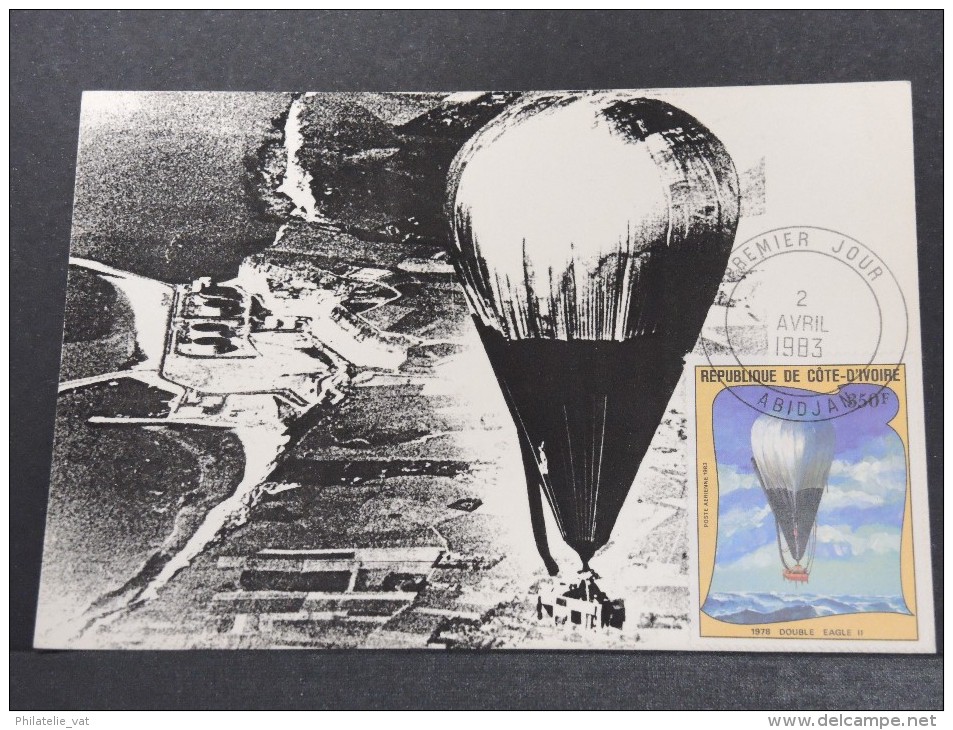 MONTGOLFIERES - Détaillons Collection De Carte Maximum - A Voir - Lot N° 10929 - Fesselballons