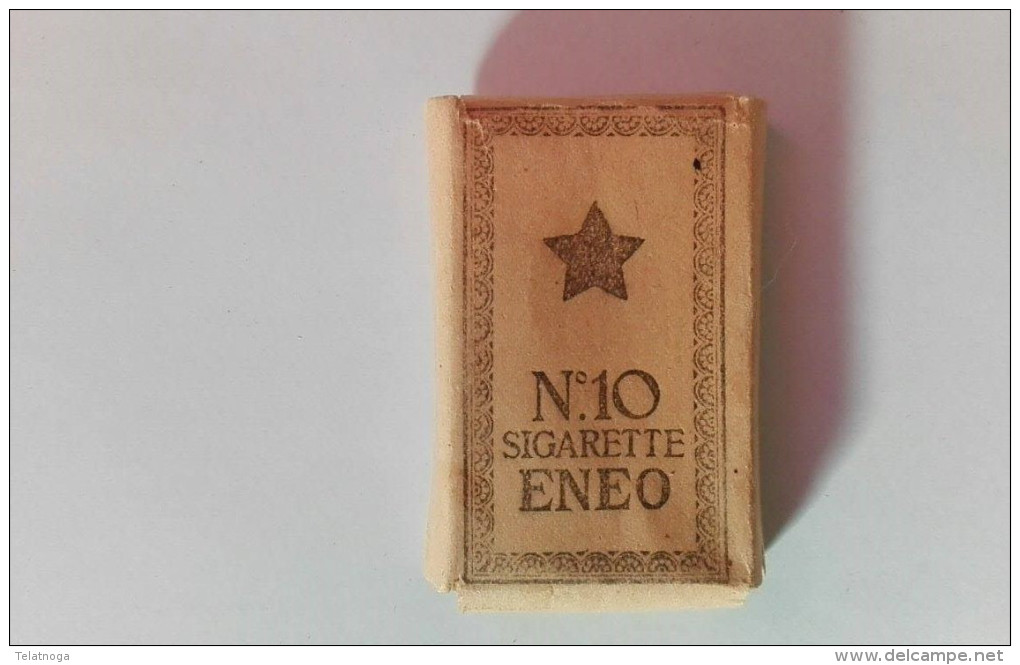 SIGARETTE ENEO, Bustina Da 10 Sigarette, Istria 1944 - Schnupftabakdosen (leer)