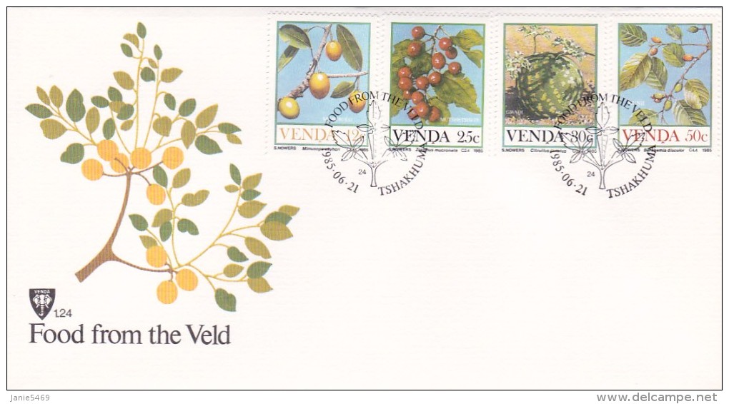 Venda 1985 Food From The Weld FDC - Venda