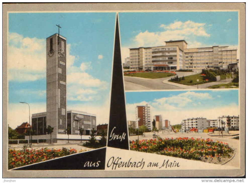 Germany - Postcard Unused  - Offenbach Am Main -  Mehrere Bilder - Offenbach