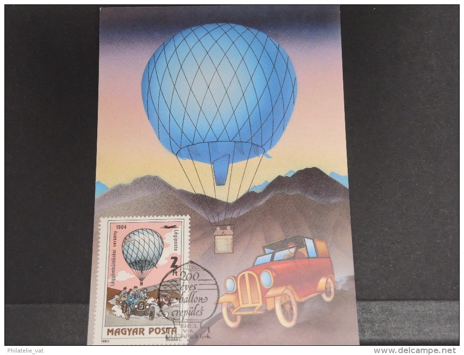 MONTGOLFIERES - Détaillons Collection De Carte Maximum - A Voir - Lot N° 10945 - Fesselballons