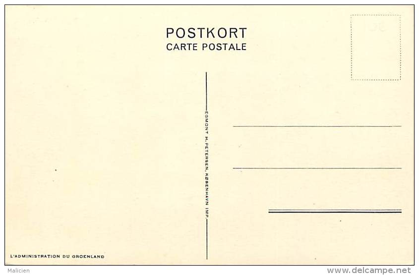 - Pays Divers - Ref- F791 - Groenland Nord - Au Declin Du Jour - Aftenstemning -  Carte  Bon Etat - - Groenlandia